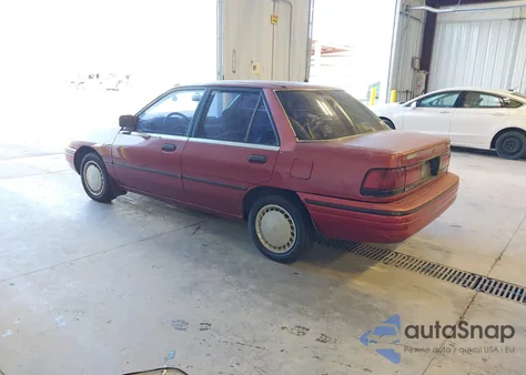 1993 Ford Escort Lx from USA, damaged, VIN 3FAPP13J8PR144562